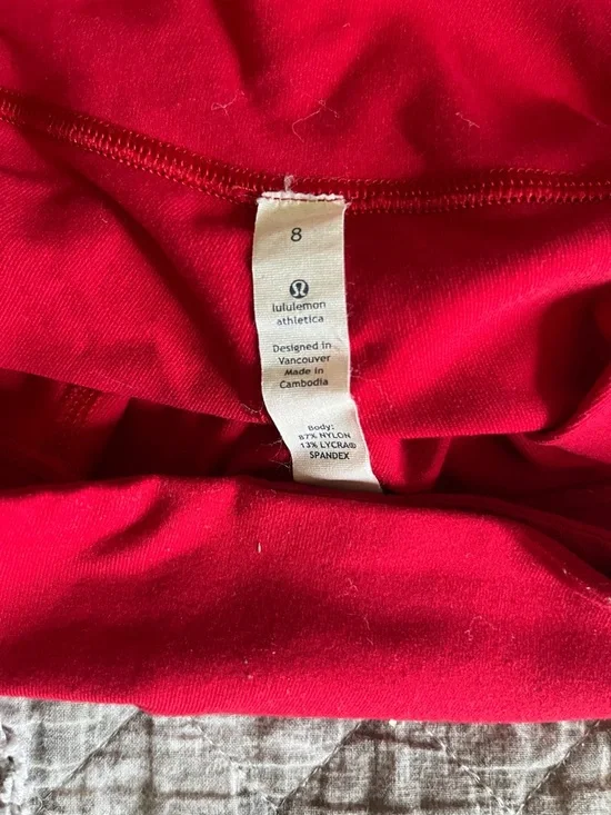 lululemon athletica Red Leggings - Picture 2 of 3